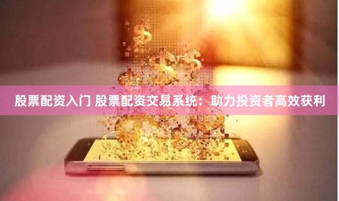 股票配资入门 股票配资交易系统：助力投资者高效获利